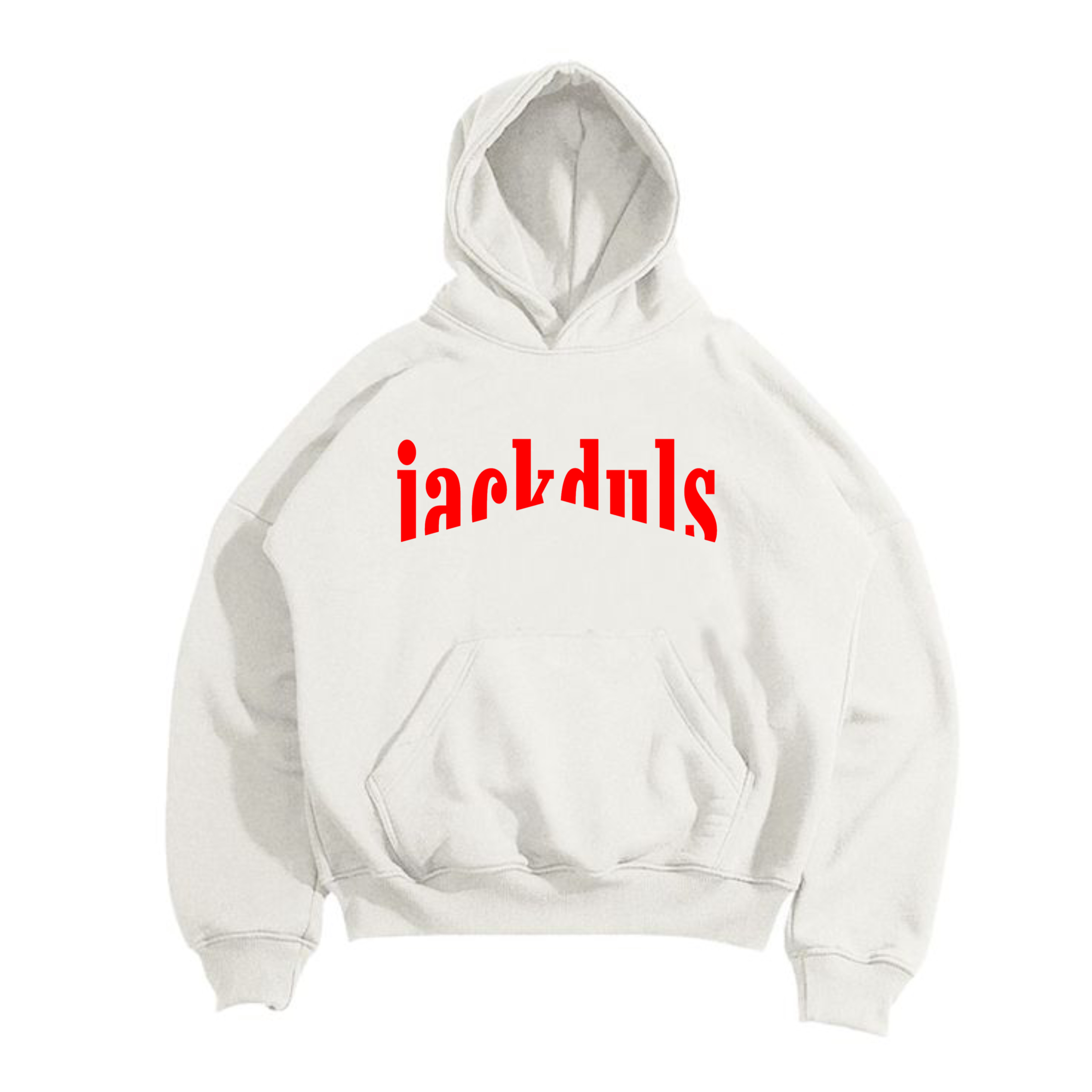 Hoodie Marl Jackduls White